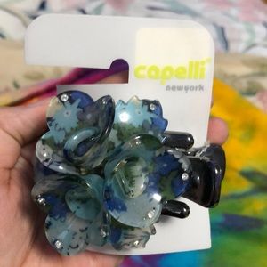 Floral hair clip